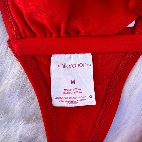 NWOT Juniors' Bandeau Bikini Top - Xhilaration SIZE M - Picture 13 of 15